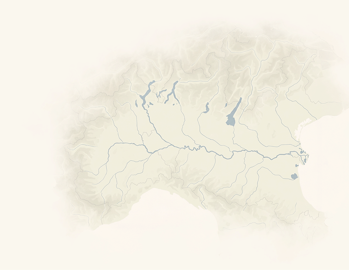 Map of Northern Italy