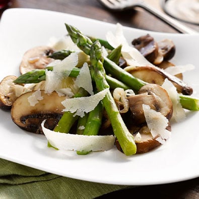 asparagus and mushrooms salad p 1