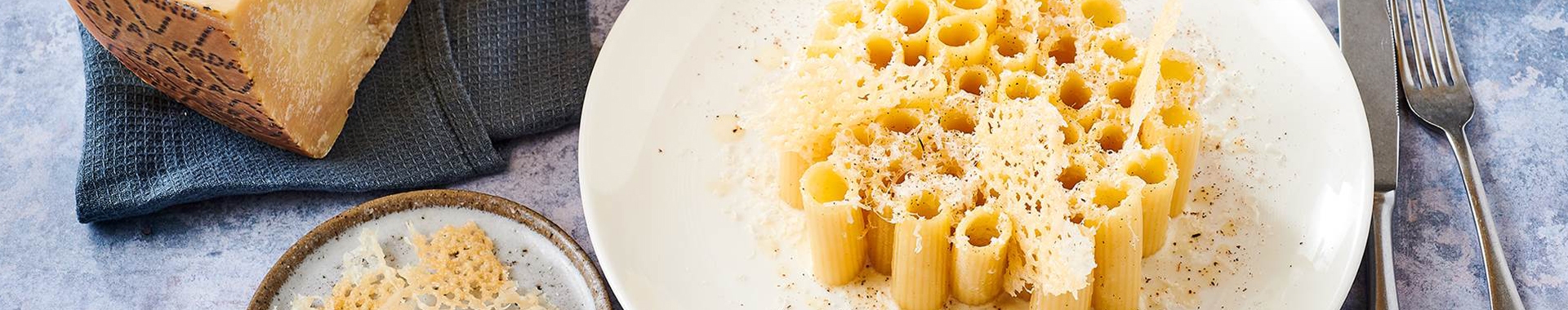 Rigatoni Grana Padano et pepe - Grana Padano Rigatoni Grana Padano et pepe - Grana Padano