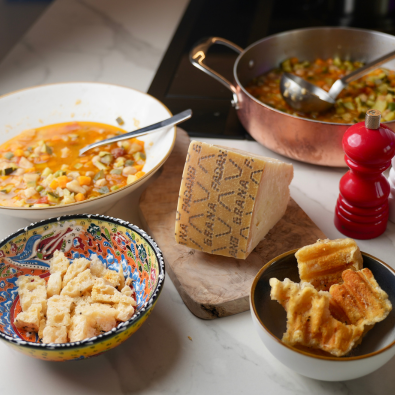 5 delicious way to use Grana Padano rind
