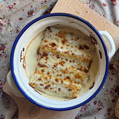 Canelones clásicos de Navidad