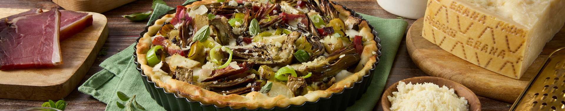 quiche Insalata di pollo