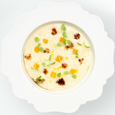 Risotto Grana Padano Riserva, Saba e Limone