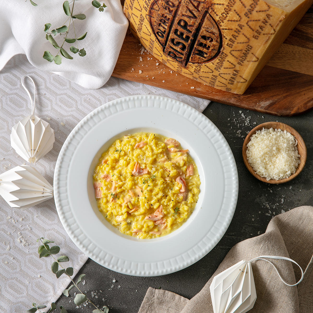 RISOTTO, PESCE, SALMONE