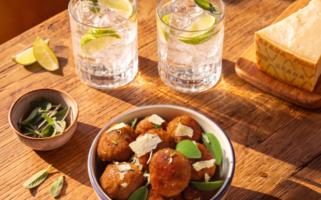 Milanese Mondeghili with Gin and Tonic